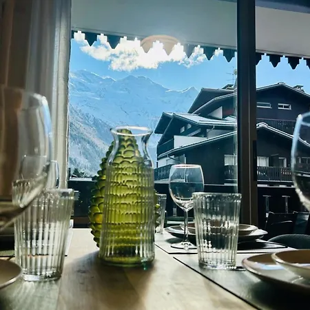 Renovated Flat With Mont Blanc's View Parking